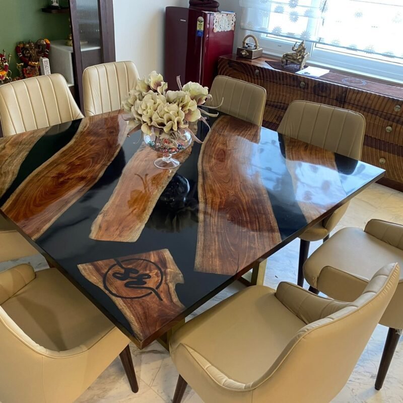 Epoxy Dining Table